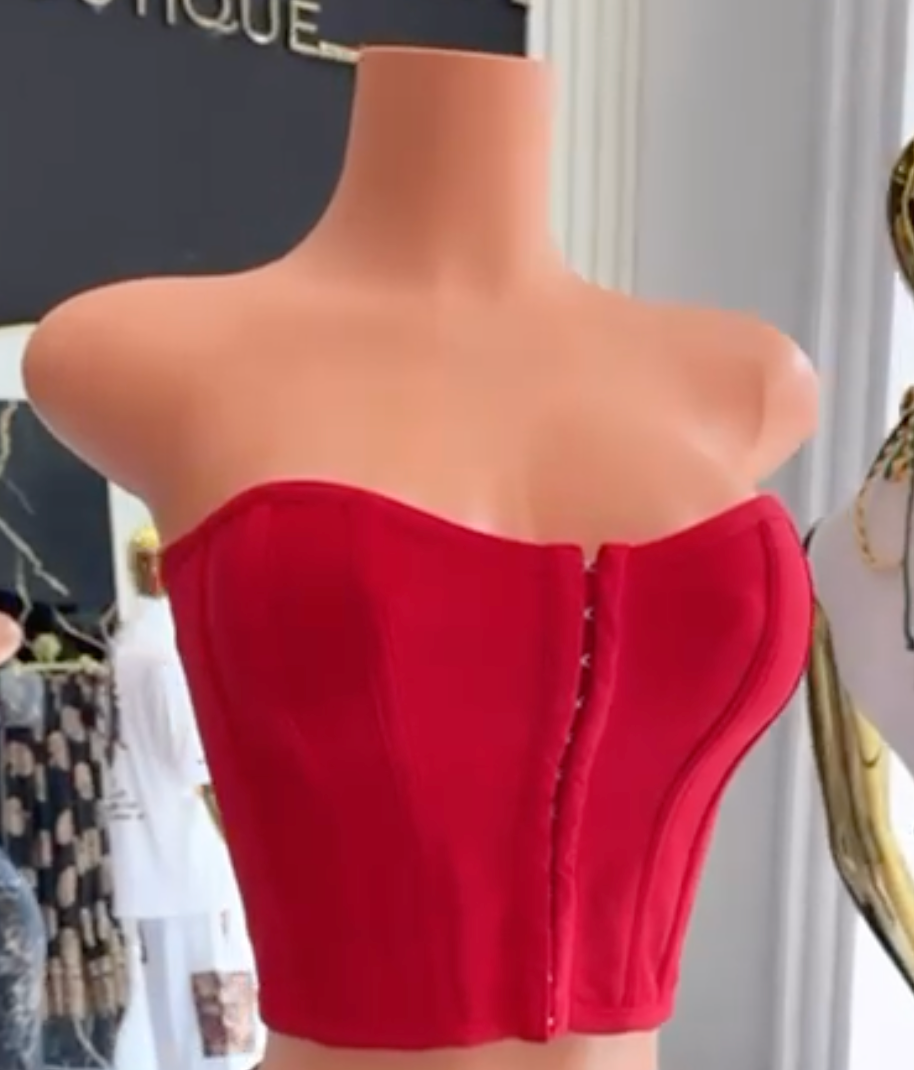 Corset Rojo Pasión