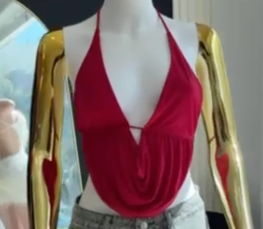 Top Rojo “Crimson Drape”