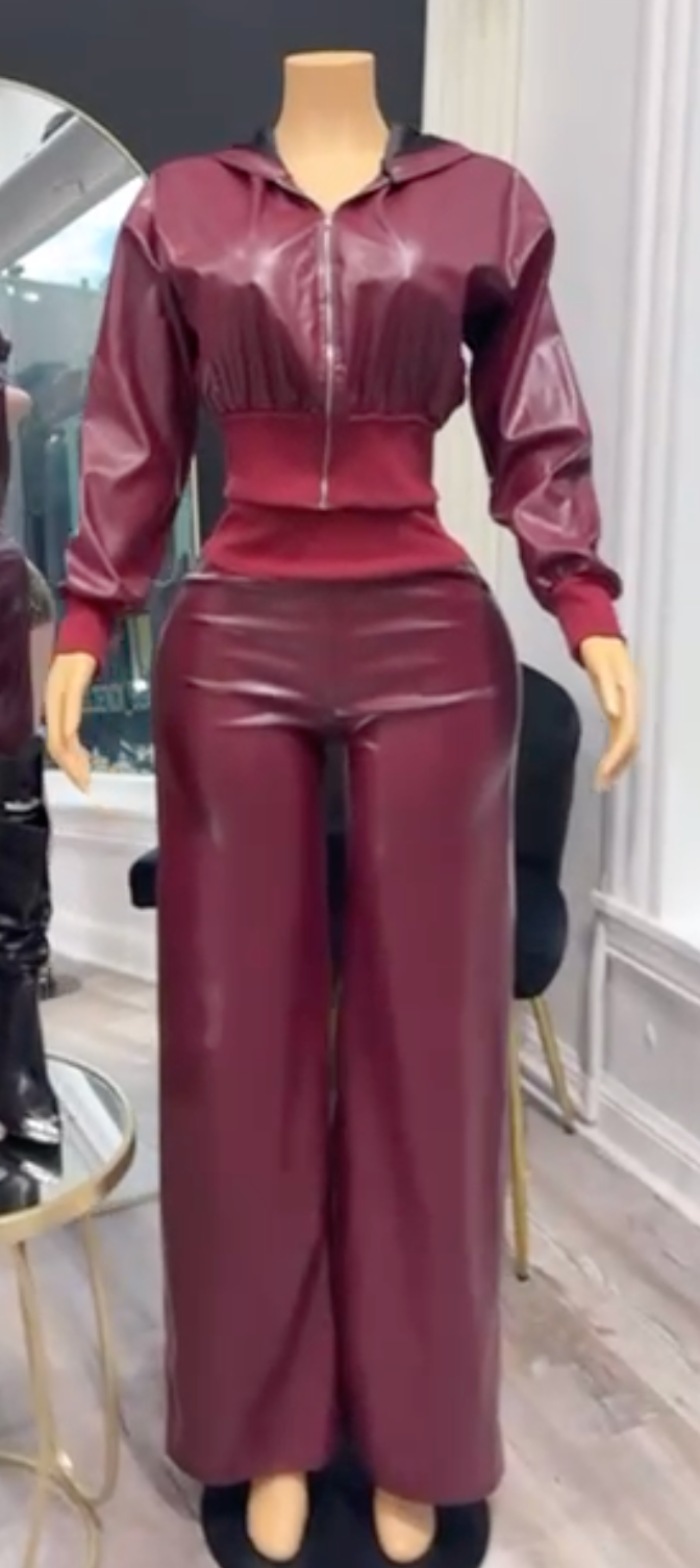 Set Vinilo Bordeaux “Urban Luxe”