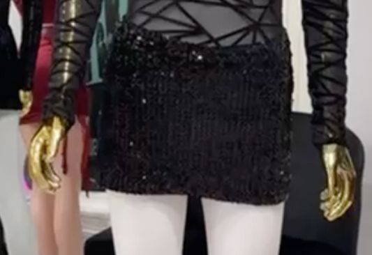 Mini Falda Lentejuelas “Midnight Sparkle